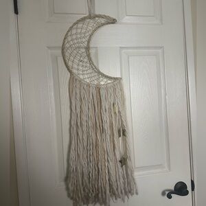 Crescent moon tapestry